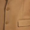 Einreihige Herrenjacke in normaler Passform in der Farbe Camel Einreihige Herrenjacke in normaler Passform in der Farbe Camel