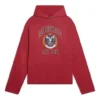 Est. 1917 College-Logo-Print-Hoodie «Red» 674685TLV896163