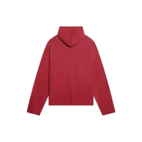Est. 1917 College-Logo-Print-Hoodie «Red» 674685TLV896163