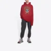 Est. 1917 College-Logo-Print-Hoodie «Red» 674685TLV896163