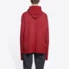 Est. 1917 College-Logo-Print-Hoodie «Red» 674685TLV896163