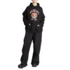 Est. 1917 College-Logo-Print-Hoodie, weite Passform «Schwarz» 675003TLV901076