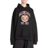 Est. 1917 College-Logo-Print-Hoodie, weite Passform «Schwarz» 675003TLV901076