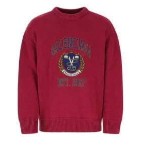Est. 1917 College-Logo-Pullover mit Rundhalsausschnitt «Red» 675267T32176164