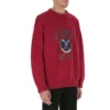 Est. 1917 College-Logo-Pullover mit Rundhalsausschnitt «Red» 675267T32176164