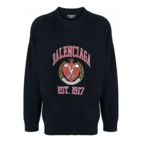 Est. 1917 College-Logo-Pullover mit Rundhalsausschnitt «Schwarz» 675267T32171000