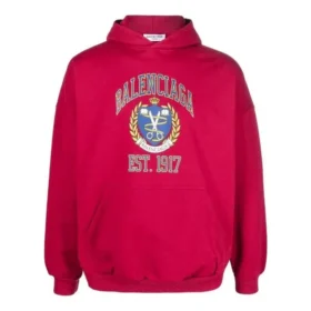 Est. 1917 Hoodie mit College-Logo-Print, weite Passform «Red» 675003TLV906163