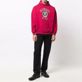 Est. 1917 Hoodie mit College-Logo-Print, weite Passform «Red» 675003TLV906163