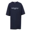 EST. 1917 Oversize-Baumwoll-T-Shirt «Dark Blue» 583218TFV44