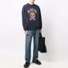Est. 1917 Sweatshirt mit Rundhalsausschnitt und College-Logo-Print «Navy» 676629TLV908067