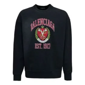 Est. 1917 Sweatshirt mit Rundhalsausschnitt und College-Logo-Print «Schwarz» 676629TLV901076