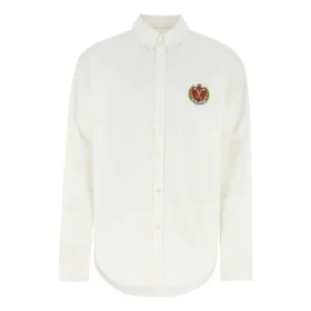 Est. 1917 T-Shirt mit College-Logo-Aufdruck «Weiss» 675640TYB189000