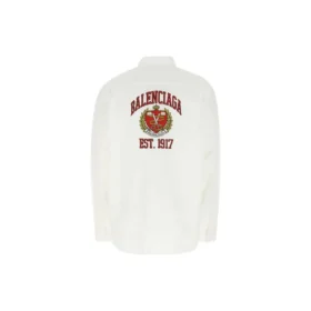 Est. 1917 T-Shirt mit College-Logo-Aufdruck «Weiss» 675640TYB189000
