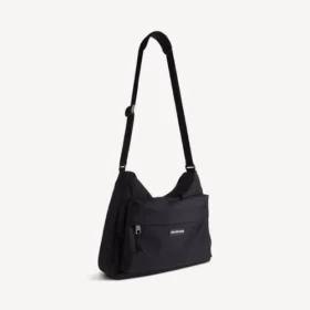 Explorer Hobo-Messenger-Tasche für Herren in Schwarz