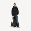 Explorer Hobo-Messenger-Tasche für Herren in Schwarz Explorer Hobo-Messenger-Tasche für Herren in Schwarz