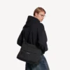 Explorer Hobo-Messenger-Tasche für Herren in Schwarz Explorer Hobo-Messenger-Tasche für Herren in Schwarz