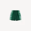 Extreme Tie-Dye-Shorts für Herren in Relaxed Fit, grün/weiss
