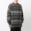 Fair-Isle-Pullover mit Rundhalsausschnitt «Grey» 675280T16121240
