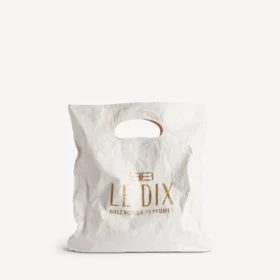 Faltbare Tote «Fragrance» in Weiss