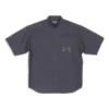 Fashion Institute Kurzarmhemd, weite Passform «Dark Grey» 703846TYB181270