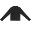 Fashion Institute Langarm-T-Shirt, Medium Fit «Black» 698124TMVH51073