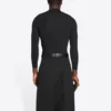 Fashion Institute Langarm-T-Shirt, Medium Fit «Black» 698124TMVH51073