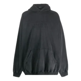 Fashion Institute Oversize-Hoodie «Washed Black» 697879TMVK18190