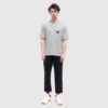 FBI Oversized-T-Shirt «Heather Grey Black» 681314TLVG91380