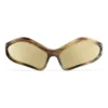 Fennec Oval Sonnenbrille «Bronze» 768054T00072681