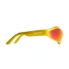 Fennec Oval Sonnenbrille «Yellow Red» 768054T00077037