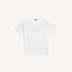 Fragrance Le Dix Oversize-T-Shirt in hellem Meliergrau