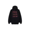 Free Your Mind Hoodie «Black» 641529TJU791000