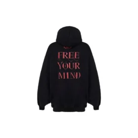 Free Your Mind Hoodie «Black» 641529TJU791000