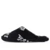 Furry-Slides «Allover-Logo – Schwarz» 699675W2B411090