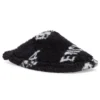 Furry-Slides «Allover-Logo – Schwarz» 699675W2B411090
