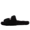 Furry Slides «Schwarz» 654747W2DO11096