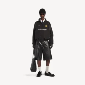 Fussball-Jacke für Herren in Schwarz