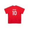 Fussball-T-Shirt Oversized «Rot-Weiss» 777705TPVV36643