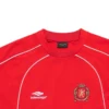 Fussball-T-Shirt Oversized «Rot-Weiss» 777705TPVV36643