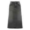 FW21 A-Linien-Rock «Washed Grey Denim» 646913TBP477767