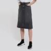 FW21 A-Linien-Rock «Washed Grey Denim» 646913TBP477767