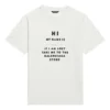 FW21 T-Shirt mit Logo-Aufdruck, weiss 661705TKVF19081