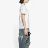 FW21 T-Shirt mit Logo-Aufdruck, weiss 661705TKVF19081