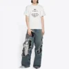 FW21 T-Shirt mit Logo-Aufdruck, weiss 661705TKVF19081