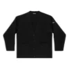 FW23 Cardigan «Black Double Faced Wool Knit» 771671T16751000