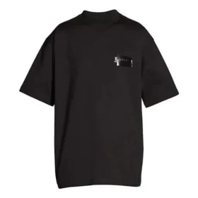 Gaffer-T-Shirt, weite Passform «Schwarz» 641675TNVG11089