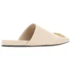 Gemütlicher Lederslipper «Sand» 718831WDAT12080