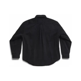 Gepolstertes Hemd, weite Passform «Schwarz» 719305TNW111700