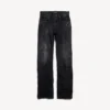 Gerade geschnittene City-Hose für Damen in Schwarz