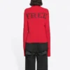 Gerippter bedruckter FREE-Rollkragenpullover «Red» 662722T32106167